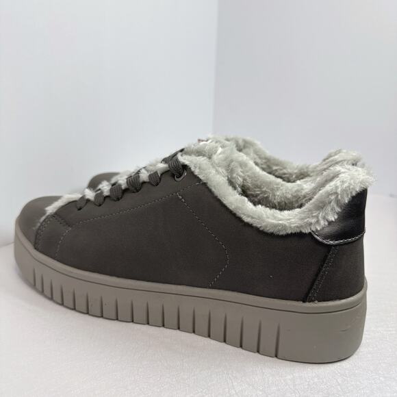 Serra Warmlined Sneakers | Gray | Size 9 - Picture 6 of 9